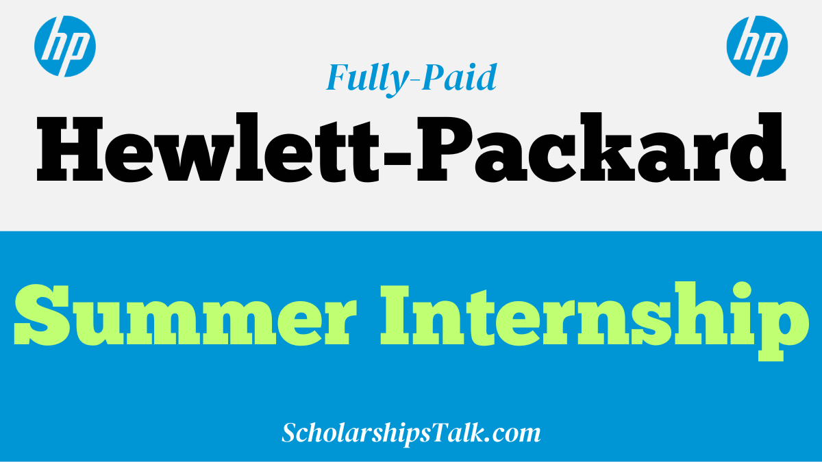 HP Summer Internship Program